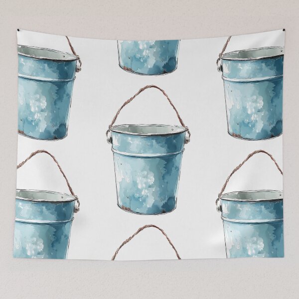 Item preview, Farmcore Aesthetic: Vintage Farm Milk Pail designed and sold by bapupa.