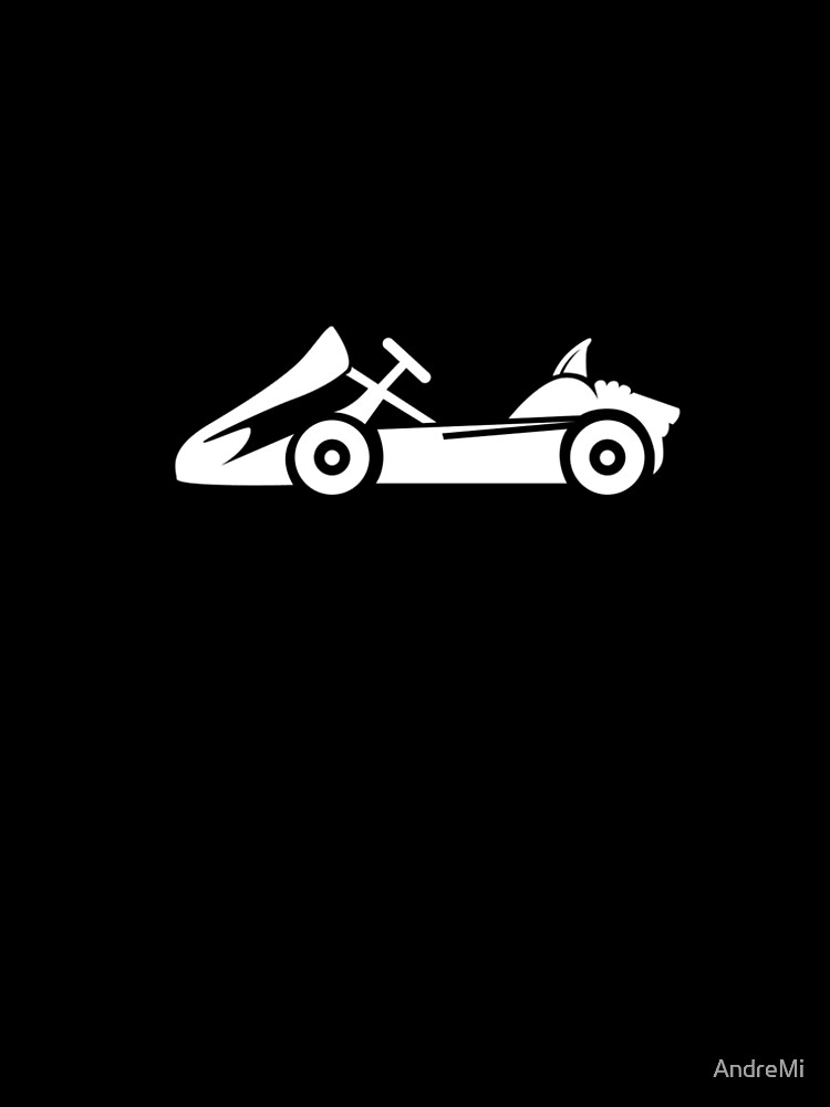Thumbnail 5 of 5, A-Line Dress, GoKart Racing - Racing Driver Symbol designed and sold by AndreMi.