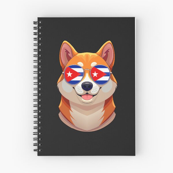 Item preview, Patriotic Shiba Inu Cuban Flag designed and sold by DreamBrushy.