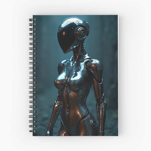 Item preview, Alius - Cyborg - Feminin Erotic Robot - Chrome - Futuristic - 7 designed and sold by SentientGallery.