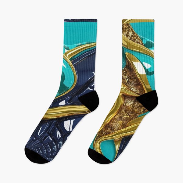 Item preview, Abstract Teal Gold Camo Design designed and sold by CamouflageLab.