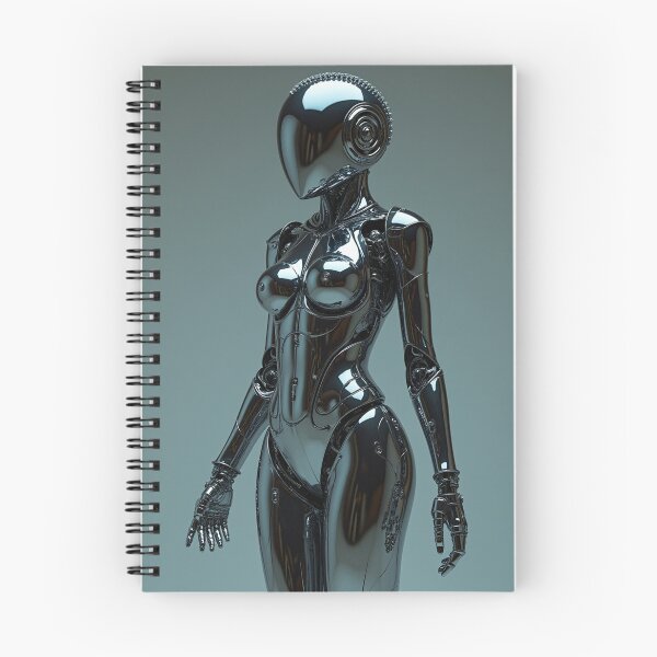 Item preview, Alius - Cyborg - Feminin Erotic Robot - Chrome - Futuristic - 9 designed and sold by SentientGallery.