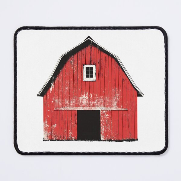 Item preview, Farmcore Aesthetic: Classic Red Bar designed and sold by bapupa.