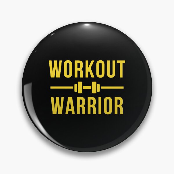Item preview, Workout Warrior – Fitness Motivation Design designed and sold by TheSoloStyle.