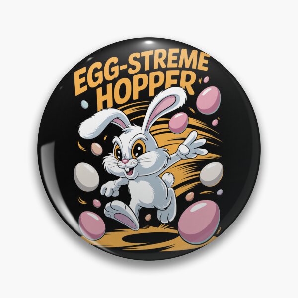 Artikelvorschau, Lustiges Oster-Artwork: Egg-streme Hopper entworfen und verkauft von Davideus.