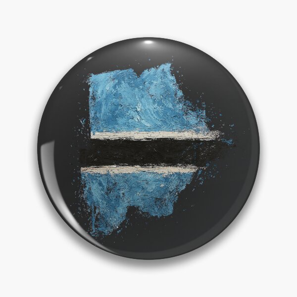 Item preview, Painted Botswana flag designed and sold by ilakz.