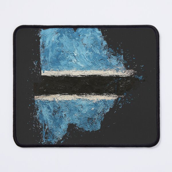 Item preview, Painted Botswana flag designed and sold by ilakz.