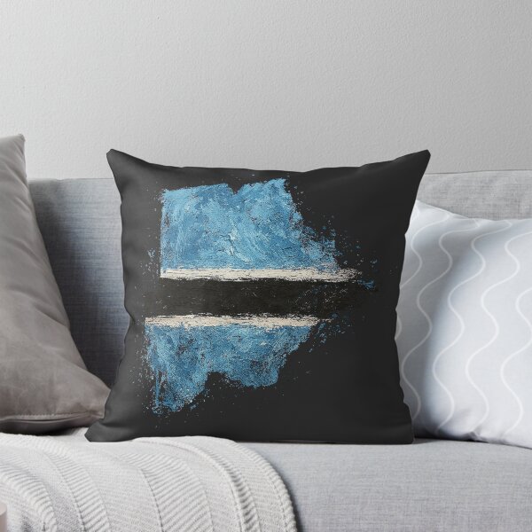 Item preview, Painted Botswana flag designed and sold by ilakz.