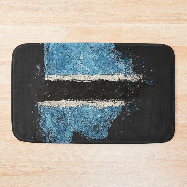 Item preview, Painted Botswana flag designed and sold by ilakz.