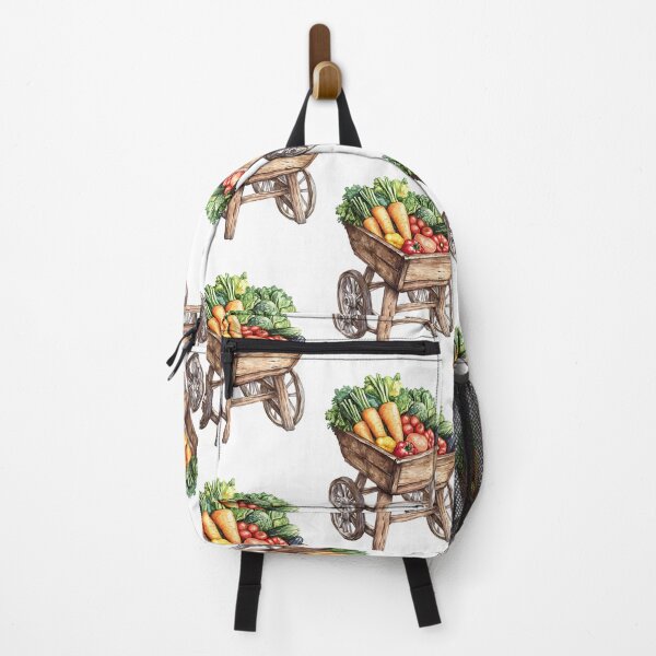 Item preview, Farmcore Aesthetic: Wheelbarrow of Vegetables designed and sold by bapupa.