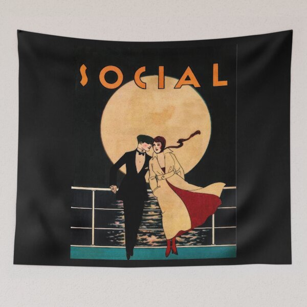 Item preview, Social Magazine cover designed and sold by stevepaint.