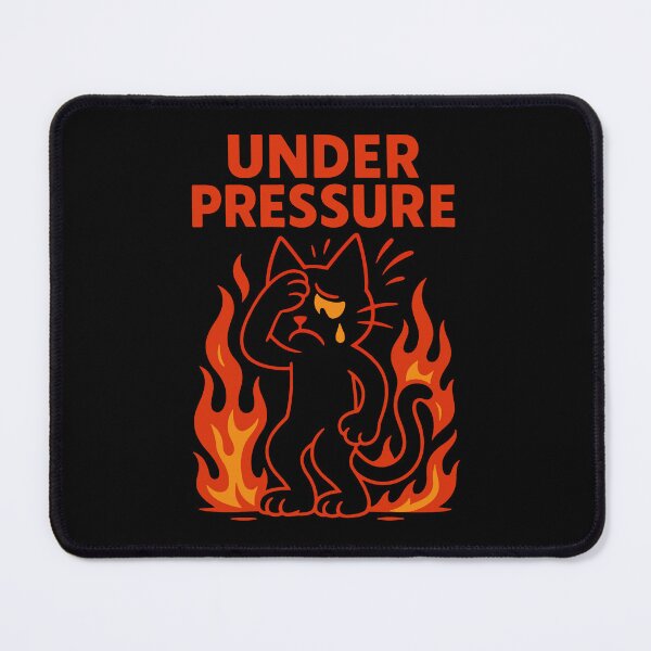 Item preview, Under Pressure: Economic Stress Cat designed and sold by zzz888.