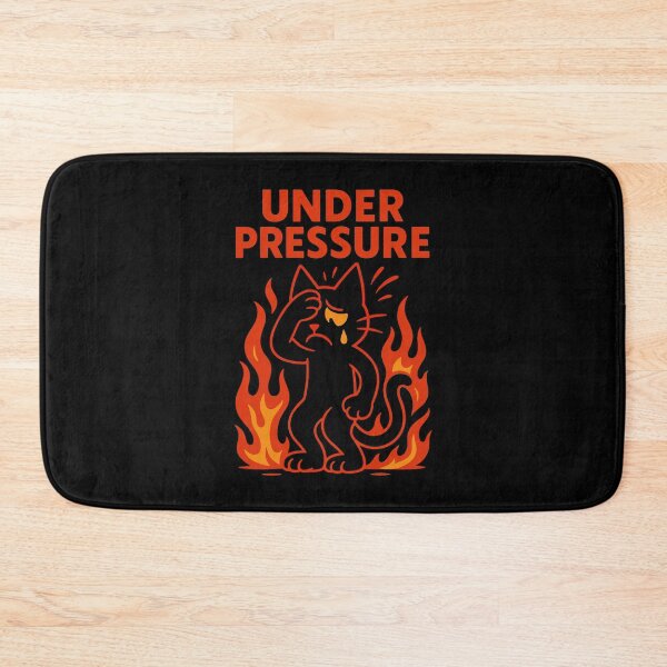Item preview, Under Pressure: Economic Stress Cat designed and sold by zzz888.