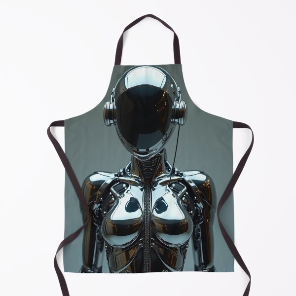 Item preview, Alius - Cyborg - Feminin Erotic Robot - Chrome - Futuristic - 11 designed and sold by SentientGallery.