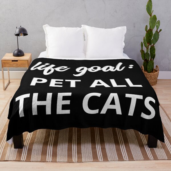 Item preview, Life Goal: Pet All The Cats designed and sold by Lemon Pepper.