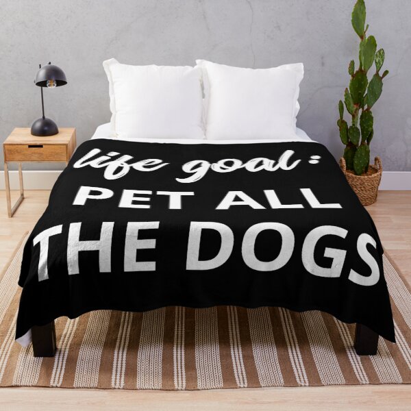 Item preview, Life Goal: Pet All The Dogs designed and sold by Lemon Pepper.