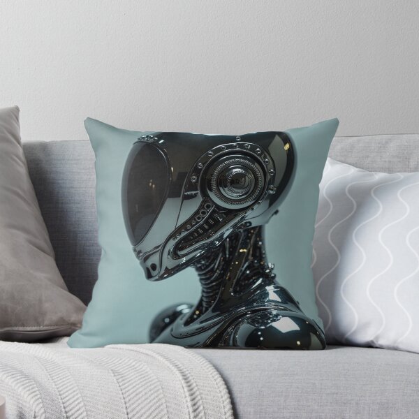 Item preview, Alius - Cyborg - Feminin Erotic Robot - Chrome - Futuristic - 12 designed and sold by SentientGallery.
