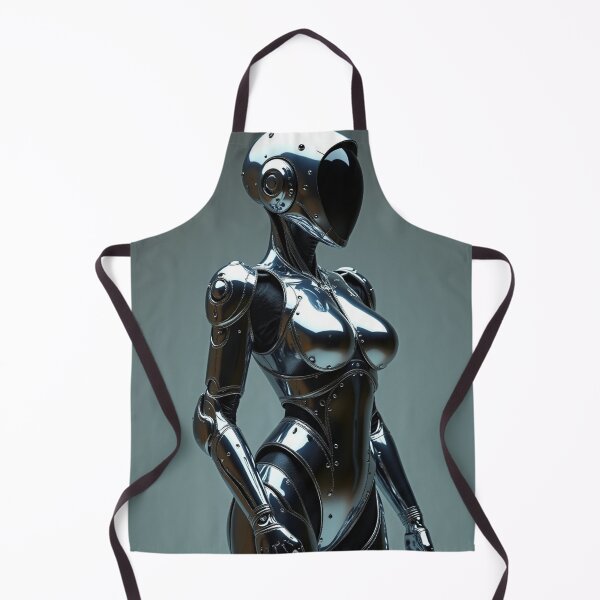 Item preview, Alius - Cyborg - Feminin Erotic Robot - Chrome - Futuristic - 14 designed and sold by SentientGallery.