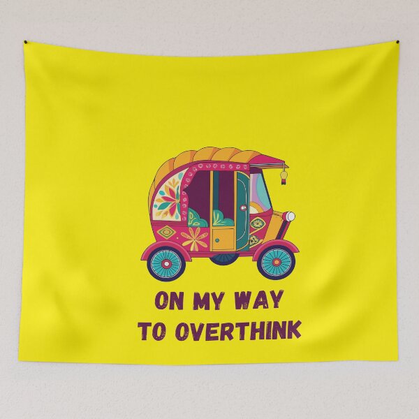 Item preview, on my way to overthink designed and sold by MallsD.