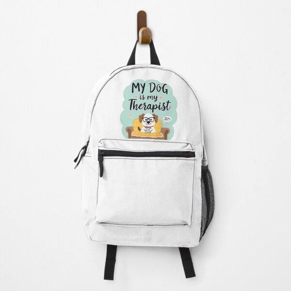 Item preview, My Dog is My Therapist – Comforting & Funny Dog Lover Design designed and sold by VIBECANVASSHOP .
