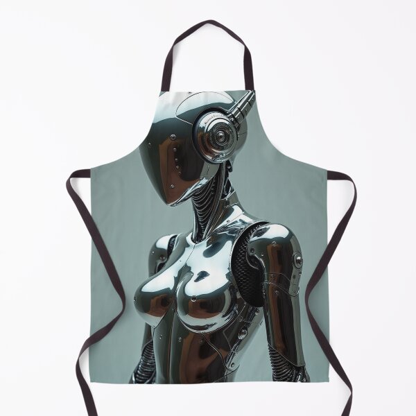 Item preview, Alius - Cyborg - Feminin Erotic Robot - Chrome - Futuristic - 16 designed and sold by SentientGallery.