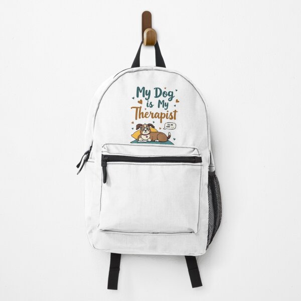 Item preview, Copy of My Dog is My Therapist – Comforting & Funny Dog Lover Design designed and sold by VIBECANVASSHOP .