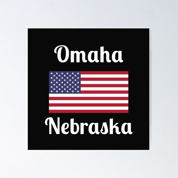 Item preview, Omaha Nebraska - Stylish Prints, designed and sold by Fleetwood1994.