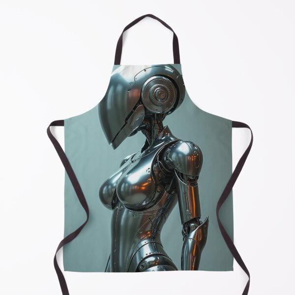 Item preview, Alius - Cyborg - Feminin Erotic Robot - Chrome - Futuristic - 17 designed and sold by SentientGallery.