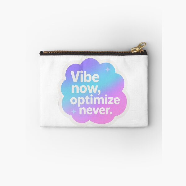 Item preview, Vibra ahora, optimiza nunca designed and sold by imaginewoefully.
