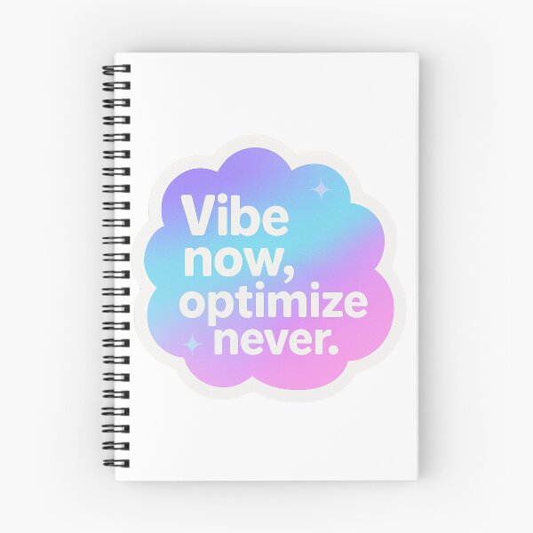 Item preview, Vibra ahora, optimiza nunca designed and sold by imaginewoefully.
