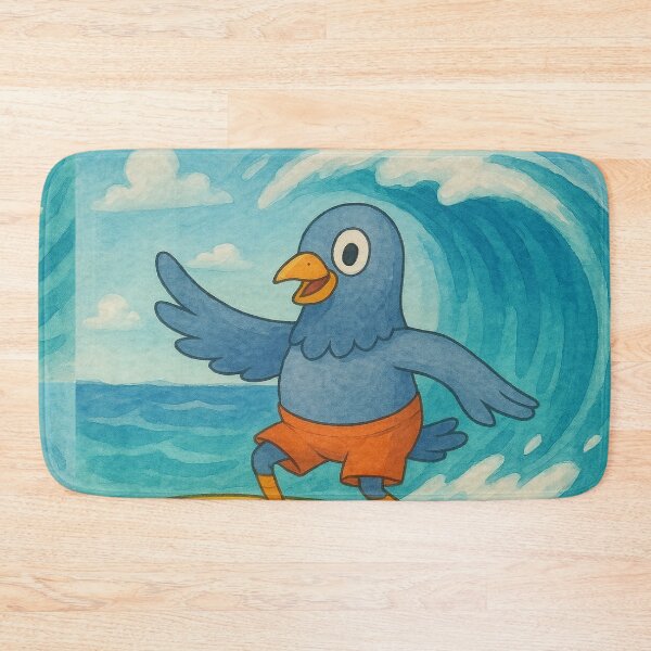 Item preview, Amazing Pigeon surfer designed and sold by LOveStOrSidE.