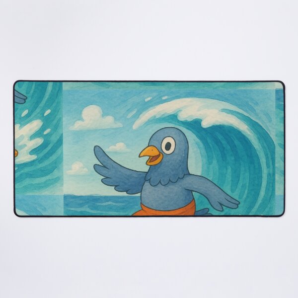 Item preview, Amazing Pigeon surfer designed and sold by LOveStOrSidE.