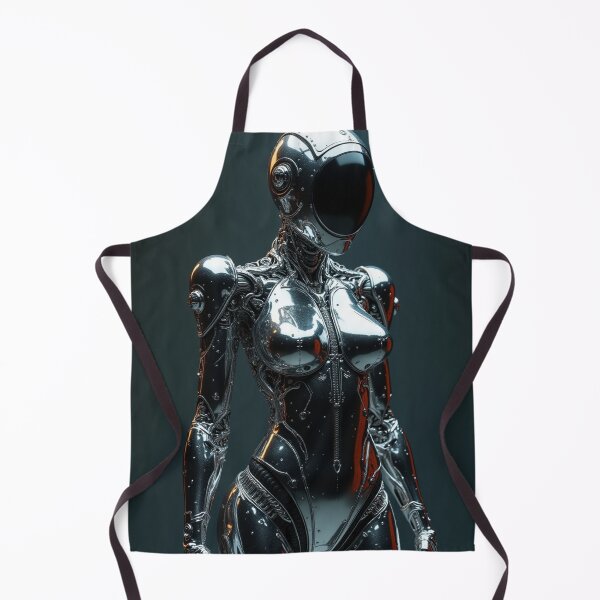 Item preview, Alius - Cyborg - Feminin Erotic Robot - Chrome - Futuristic - 20 designed and sold by SentientGallery.