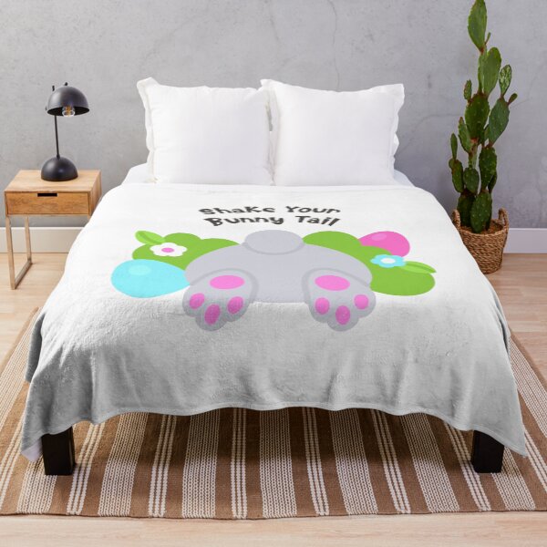 Item preview, Bunny Butt Surrounded by Eggs – Shake Your Bunny Tail Sticker designed and sold by BubiStudio.