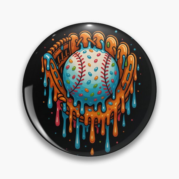 Item preview, Ice Cream Sprinkles Drip Baseball Stuff Baseball Drip Glove For Boys Graphic designed and sold by CreativePodArt.