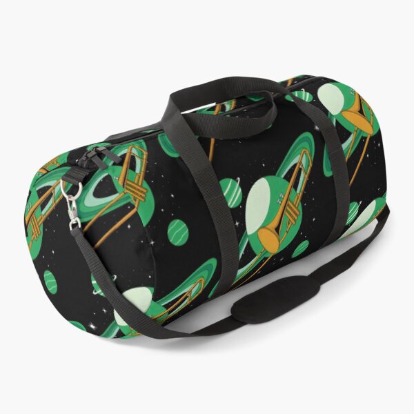 Item preview, Celestial Echoes Where Trombone Meets Green Planets designed and sold by SplashTastic.
