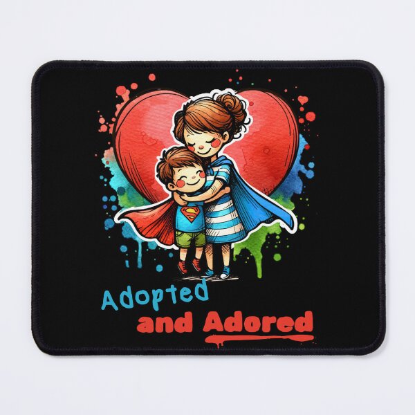 Item preview, Adopted and Adored Step into Love Superhero Mom designed and sold by KZbubble.