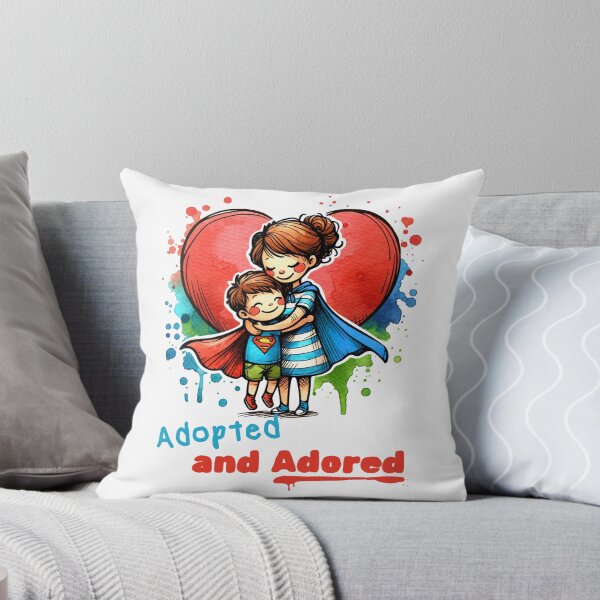 Item preview, Adopted and Adored Step into Love Superhero Mom designed and sold by KZbubble.