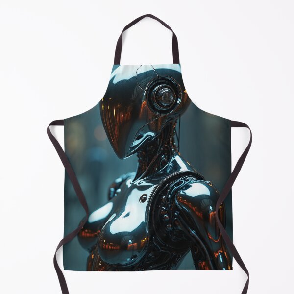 Item preview, Alius - Cyborg - Feminin Erotic Robot - Chrome - Futuristic - 25 designed and sold by SentientGallery.
