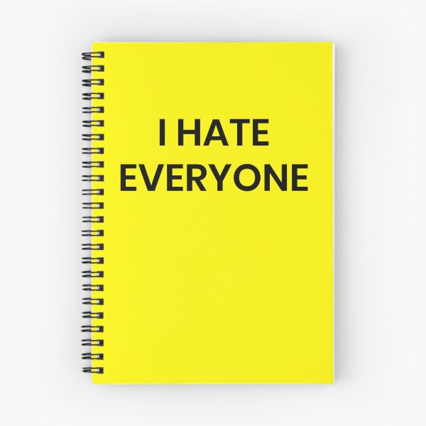 Item preview, i hate everyone designed and sold by MallsD.