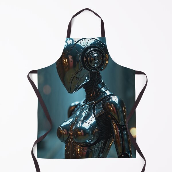 Item preview, Alius - Cyborg - Feminin Erotic Robot - Chrome - Futuristic - 27 designed and sold by SentientGallery.