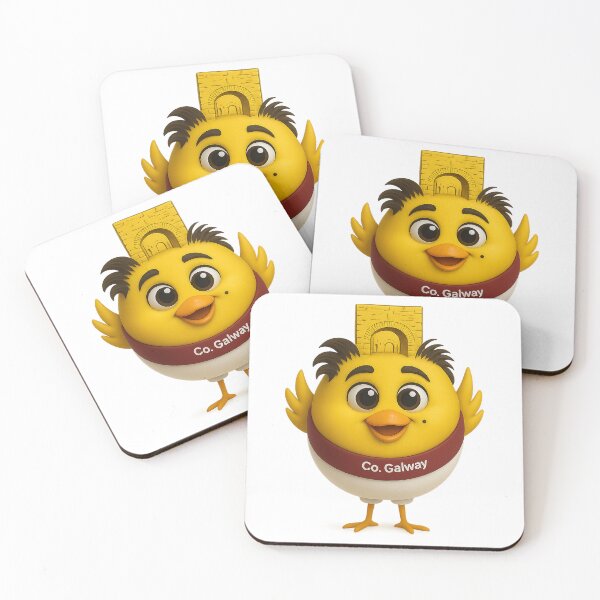 Item preview, Galway Spudie | Cute Irish Cartoon Chick with Spanish Arch – County Galway Gift designed and sold by Spudies.