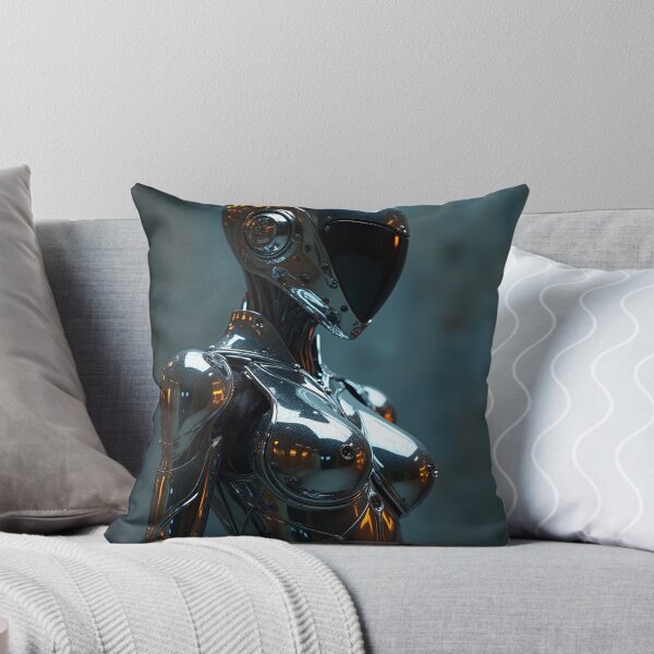 Item preview, Alius - Cyborg - Feminin Erotic Robot - Chrome - Futuristic - 30 designed and sold by SentientGallery.