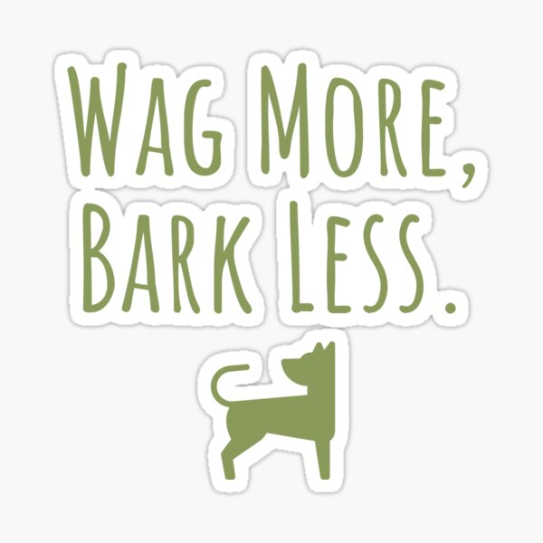 Item preview, Wag More, Bark Less Pet Mat Design  designed and sold by Bith-Printables.