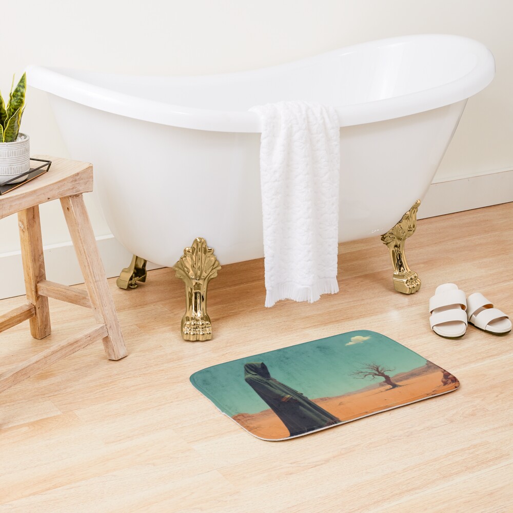 Item preview, Bath Mat designed and sold by HabitableMoons.