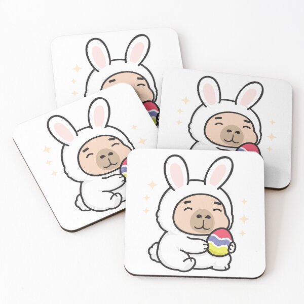 Item preview, Certified Easter Chiller - Capybara Bunny Suit Edition designed and sold by imaginariun.