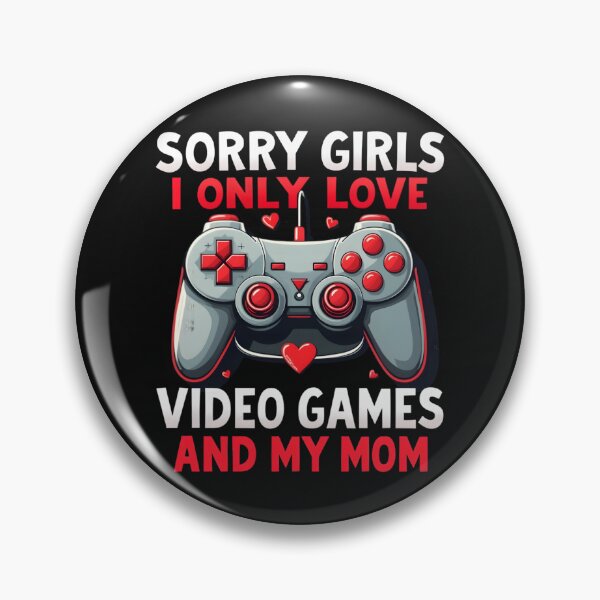Item preview, Funny Gamer Love Video Games Mom Gaming Controller Boys Kids designed and sold by clothesy7.