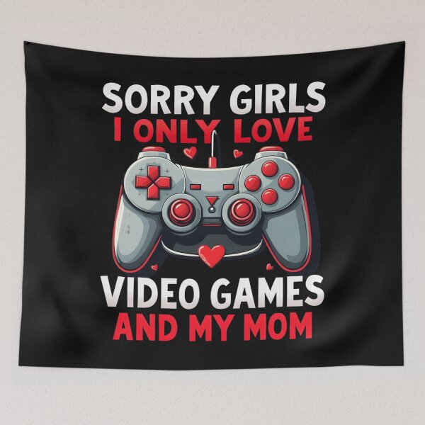 Item preview, Funny Gamer Love Video Games Mom Gaming Controller Boys Kids designed and sold by clothesy7.