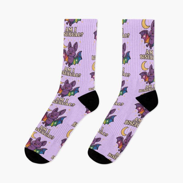 Item preview, Purple Rainbow Pride Bat designed and sold by DOPANDA ..