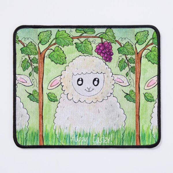 Item preview, Easter lamb card designed and sold by Paintedhues.